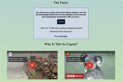 My Biodiversity Website | Devpost