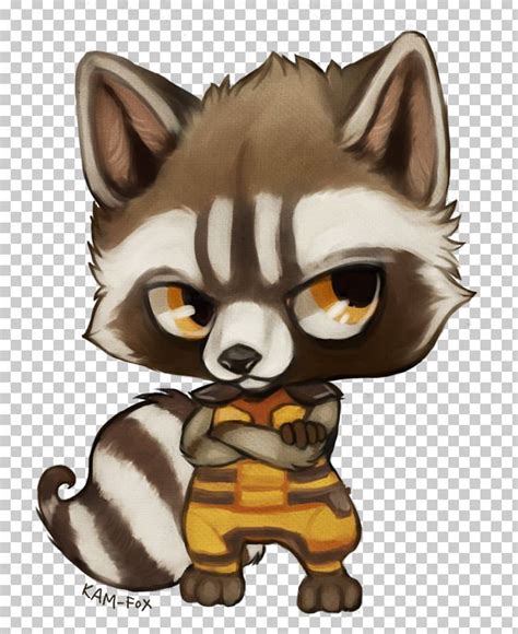 Racoon Tattoo Groot Tattoo Cute Raccoon Rocket Raccoon Chibi