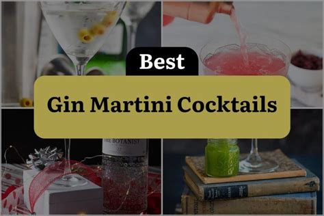 29 Gin Martini Cocktails That Will Shake Up Your Night! | DineWithDrinks