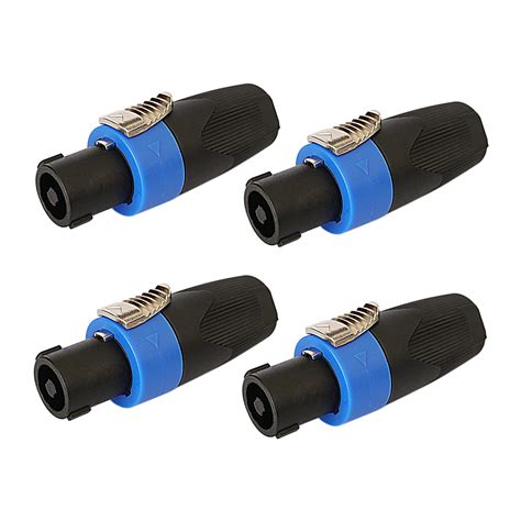 Amazon Alekor Speakon Connector Pole Speaker Cable Plug Adapter