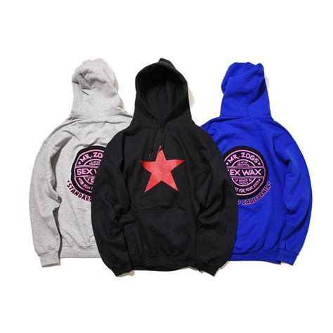 Sex Wax × Sd Pullover Hood Sweat Standard California スタンダードカリフォルニア