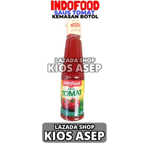 Indofood Saus Tomat Kemasan Botol 135 ML Lazada Indonesia