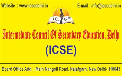 Intermediate Council Of Secondary Education