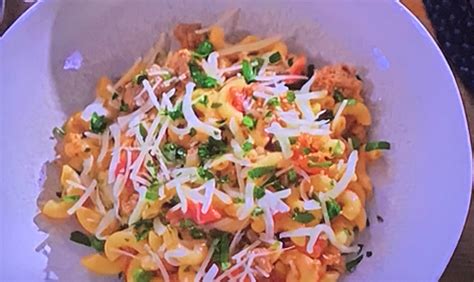 Molly Yeh’s Funeral Hotdish Casserole With Italian Sausage Macaroni Noodles Tomatoes And