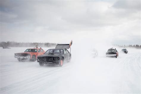 Ice racing cars in Minnesota - Business Insider