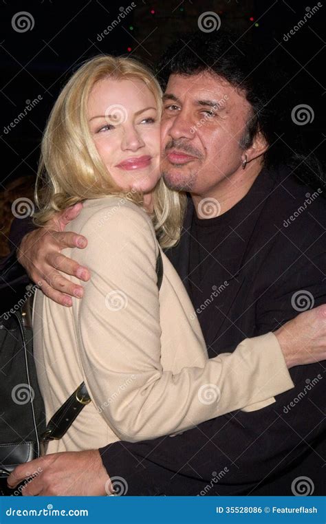 Gene Simmons Shannon Tweed Editorial Photo Image Of Kiss 35528086