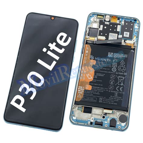 Pantalla Completa Original LCD Y Táctil Con Marco para Huawei P30 Lite