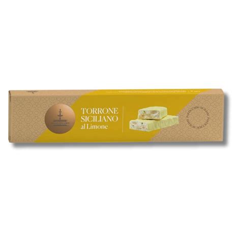 Fiasconaro Torrone Al Limone Siciliano Failla Prodotti Tipici