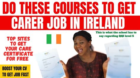 Ireland Healthcare Assistant Training Courses To Get A Care Job Fast