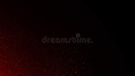 Red Effect Dust Debris Isolated On Background Motion Powder Spray