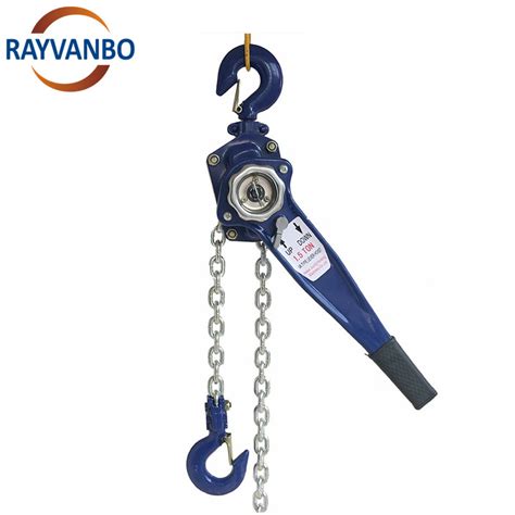 Heavy Lifting Kg Hsh Ton Ton Manual Lever Chain Block Hoist