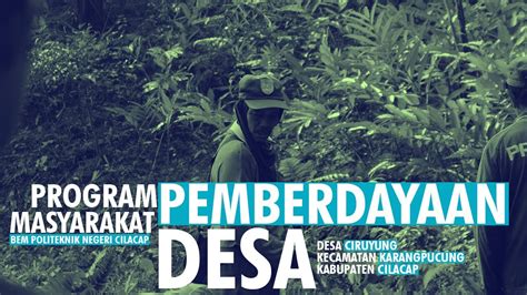 Program Pemberdayaan Masyarakat Desa P2md 2021 Bem Pnc Youtube