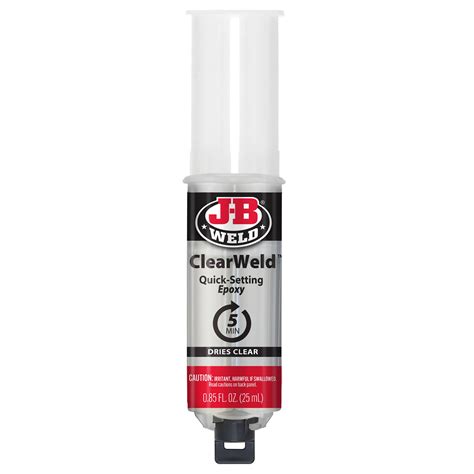 J-B WELD ClearWeld Quick-Setting Epoxy | Home Hardware