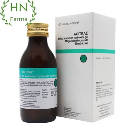 Jual Acitral Sirup Ml Untuk Obat Maag Dan Lambung Shopee Indonesia