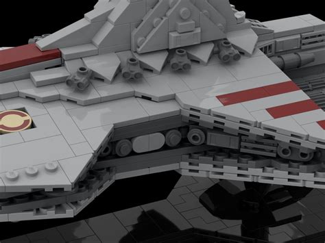 Lego Moc Venator Class Republic Attack Cruiser With Stand By Croaker111