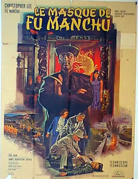 MASQUE DE FU MANCHU LE MOVIE POSTER THE FACE OF FU MANCHU MOVIE