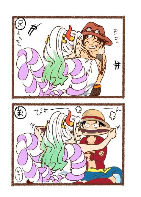 Yamato & Ace | One Piece Comic