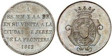 Centimo De Escudo Isabel Ii Jerez De La Frontera Espa A Numista