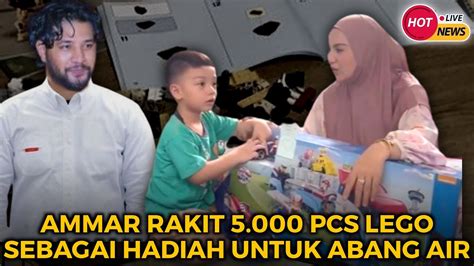 Hadiah Untuk Sang Anak Ammar Zoni Rakit Lego Pcs Untuk Putra