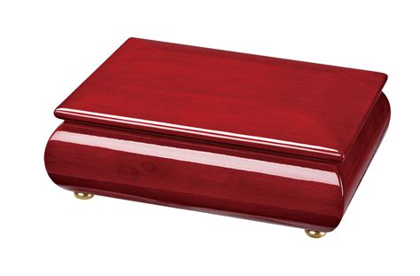 Rosewood High Gloss Finish Wooden Jewelry Storage Music T Box Wood Music Case And Wooden