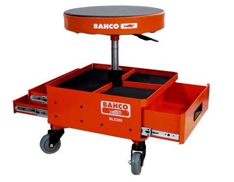 Bahco Ble Drawer Pneumatic Stool With Wheels Primetools