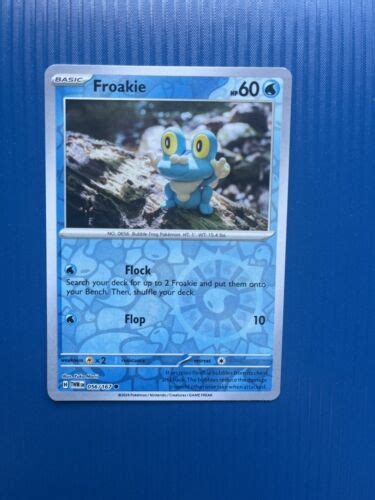 Froakie Twilight Masquerade Reverse Holo Pokemon Nm Mint Ebay