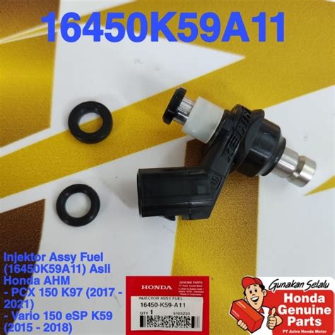 Jual Injector Assy Fuel Injektor Vario Pcx Asli Atau Ori Honda