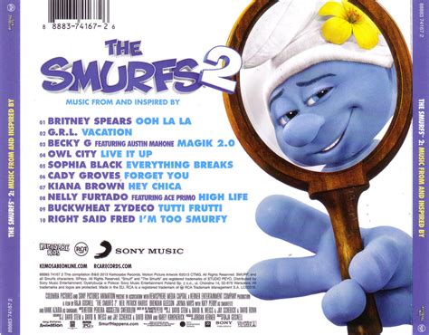 The Smurfs 2 (2013) Original Soundtrack (Back) by kidsfan on DeviantArt