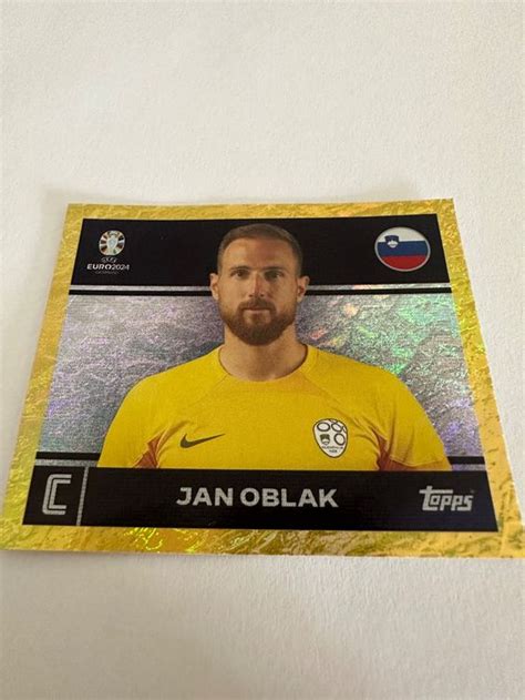 Topps Euro 2024 SVN 2 Jan Oblak Gold Oro Kaufen Auf Ricardo