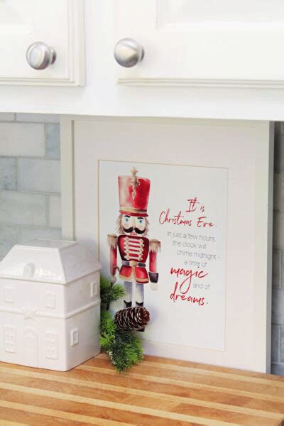 Free Nutcracker Christmas Printables Clean And Scentsible