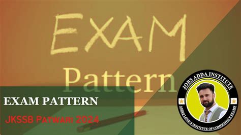 Blog Jkssb Patwari Exam Pattern 2024 100 Questions In 120 Minutes