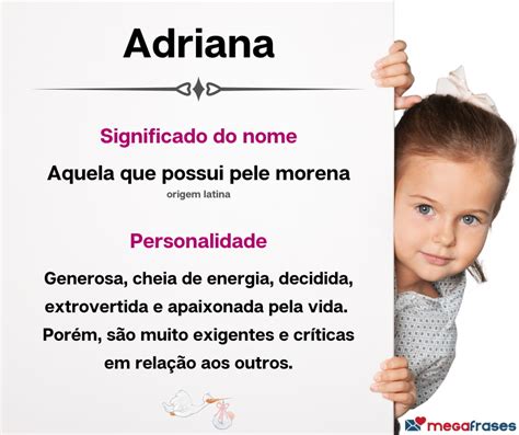 Significado Do Nome Adriana 🤔 Curiosidades 👀 Mensagens 👼