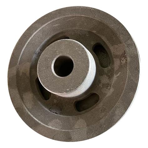 10inch Cast Iron Grey Belt Pulley For Atta Chakki Single Groove At Rs