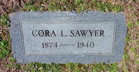 Cora Lee Ashworth Sawyer 1874 1940 Mémorial Find a Grave