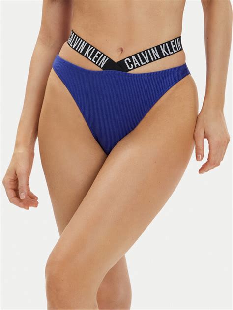 Calvin Klein Swimwear D Od Bikini Kw Kw Niebieski Modivo Pl