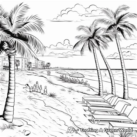 Spring Break Coloring Pages Free And Printable