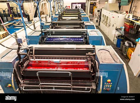 Offset Printing Machine Hi Res Stock Photography And Images Alamy