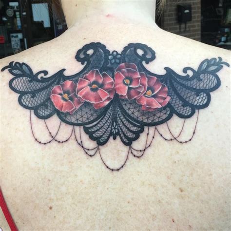 60 Best Lace Tattoo Designs And Meanings Sexy And Stunning 2019