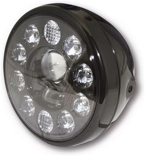 Highsider Zoll Led Scheinwerfer Reno Typ Amazon De Auto Motorrad