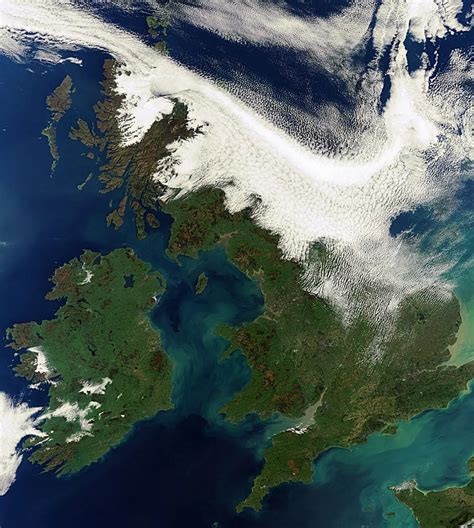 North Wales From Space North Wales Live