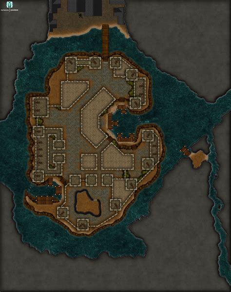 Dungeon Of The Mad Mage Skull Island Map For Roll20 Rdndmaps