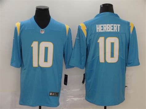 Nfl Chargers 10 Herbert White Vapor Untouchable Jersey