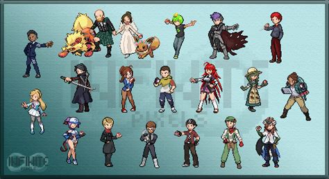 For Hire Hello Im Mori I Create Custom Pokemon Trainer Sprites