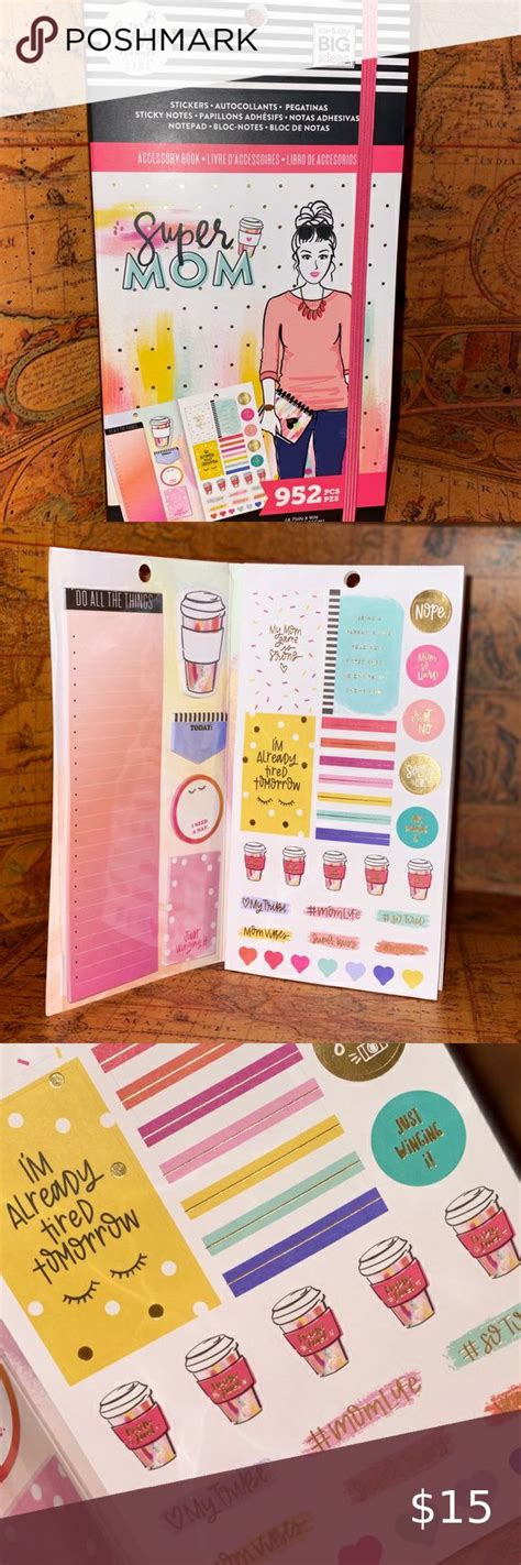 Happy Planner Super Mom Accessory Book Happy Planner Mom