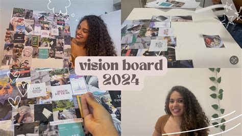 Fazendo Meu Vision Board De 2024 Mapa Dos Sonhos YouTube