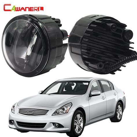 Cawanerl Pieces Car Styling Led Fog Light Daytime Running Lamp Drl