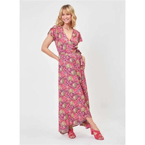 Robe longue cache coeur ecovero eleza La Fiancée La Redoute