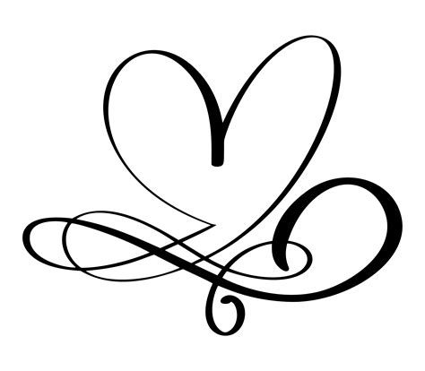 Swirl Heart Border Svg - 152+ File for Free