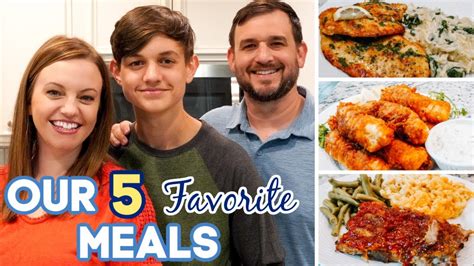 🌟 THE BEST OF 🌟 WHAT'S FOR DINNER? | OUR FAMILY'S FAVORITE MEALS | EASY ...