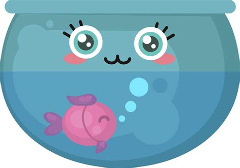 Cute aquarium,illustration,vector on white background 13877054 Vector Art at Vecteezy